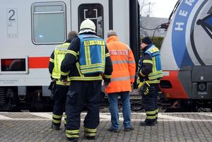 Einsatzbesprechung mit dem Notfallmanager der Bahn