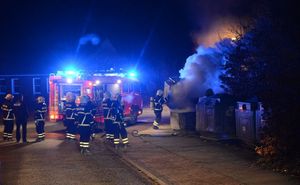 Erste Lage - starke Rauchentwicklung