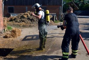 Dekontamination nach dem Einsatz