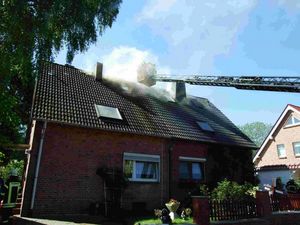 Das Fognail Set kommt zum Einsatz. Das Dach bleibt geschlossen, so kann kein Sauerstoff an das Feuer gelangen. Ein Ausbreitung der Flammen kann nicht erfolgen