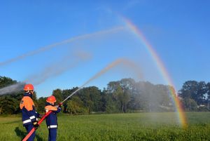 und den Regenbogen haben wir in Bargteheide gefangen!