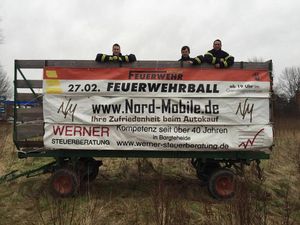 Die Kameraden freuen sich! Bild: Förderverein Feuerwehr Bargteheide