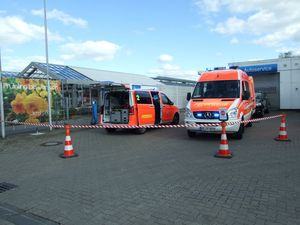 Eingerichtete Einsatzleitung!