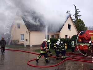 Starke Rauchentwicklung