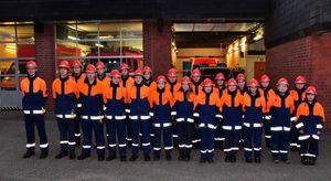 "Die Mitglieder der Bargteheider Jugendfeuerwehr sagen  DANKE !"